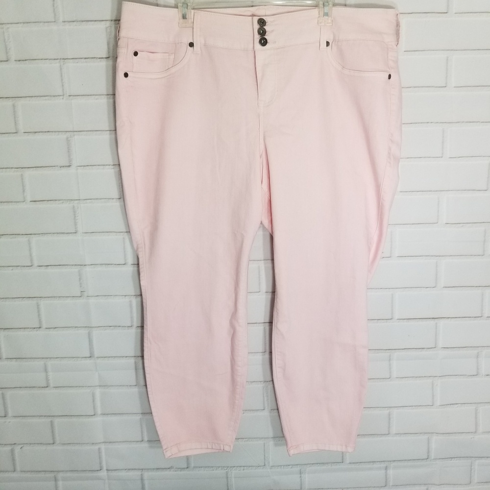 Torrid Denim Women's Pink Jeans Size 22xs